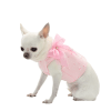 Pink denim vest bib