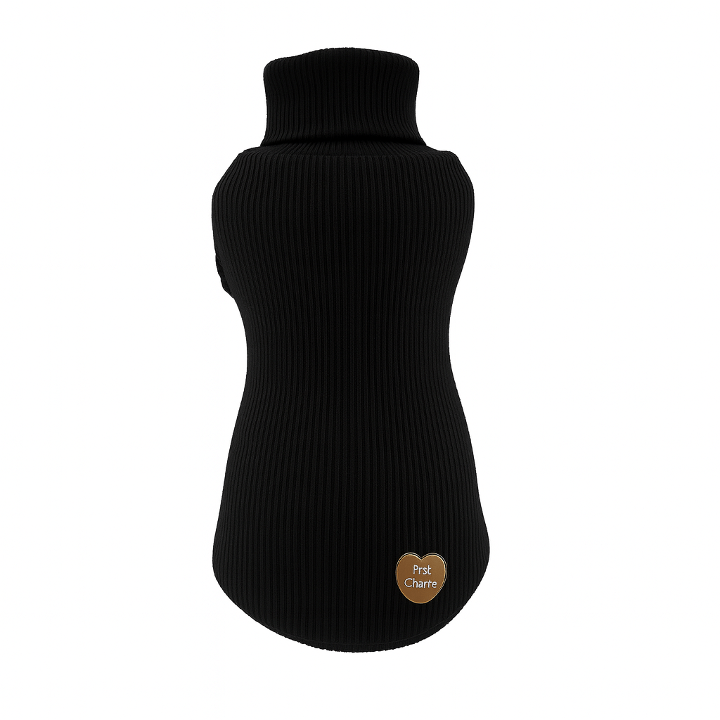 maglione costina nero