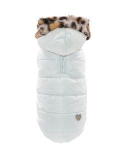 Piumino per cani bianco