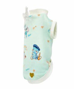 Tshirt per cani wonderland sky laterale