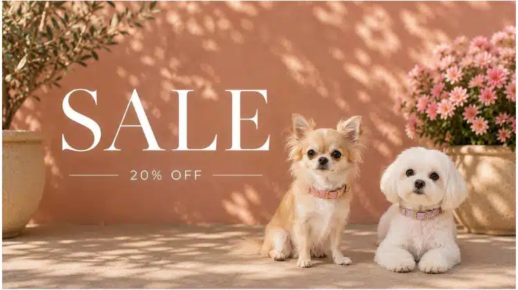 Saldi abbigliamento e accessori per cani
