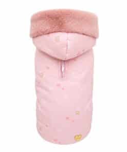 Piumino Monogram Teddy Pink