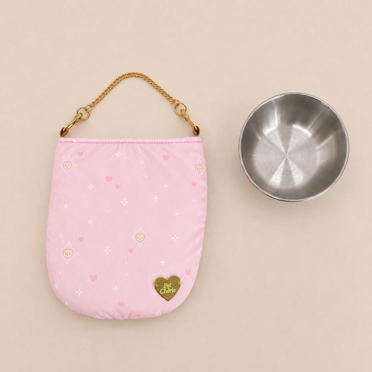 Pochette Monogram Teddy Pink