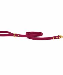 Guinzaglio wine red/gold