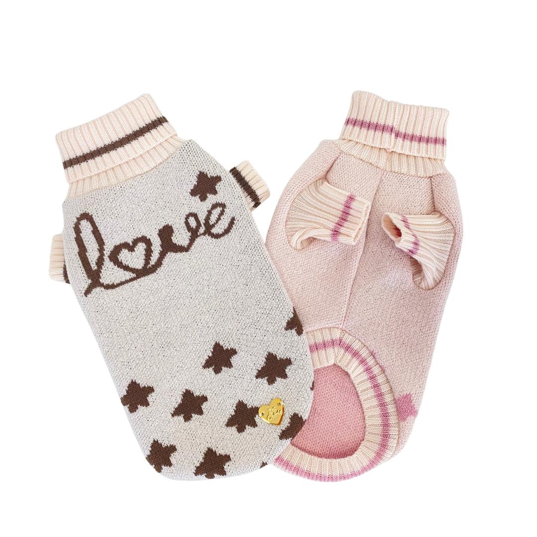 Maglioncino Love Brown - immagine 2