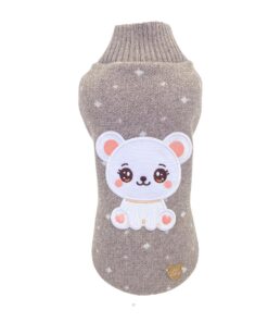 Maglioncino Coco Teddy Taupe