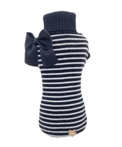 Maglioncino Rib Stripes Black