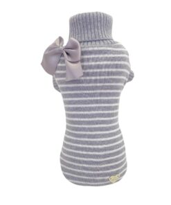 Maglioncino Rib Stripes Grey