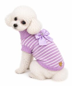Alternative view of Maglioncino Rib Stripes Lilac
