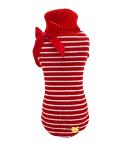 Maglioncino Rib Stripes Red