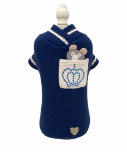 Maglioncino Mini Pocket Blue