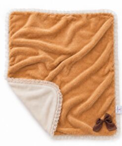 Coperta per cani in pile camel